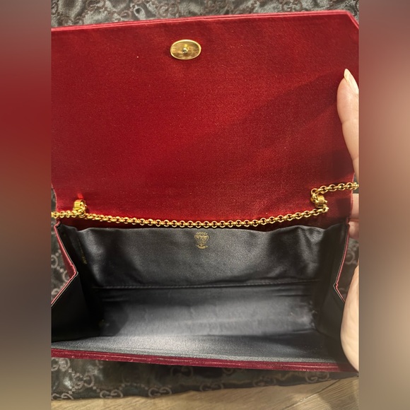 Vintage Gucci Rare Velvet Handbag - Picture 12 of 14